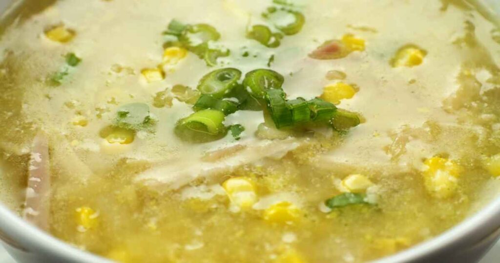 chicken corn soup