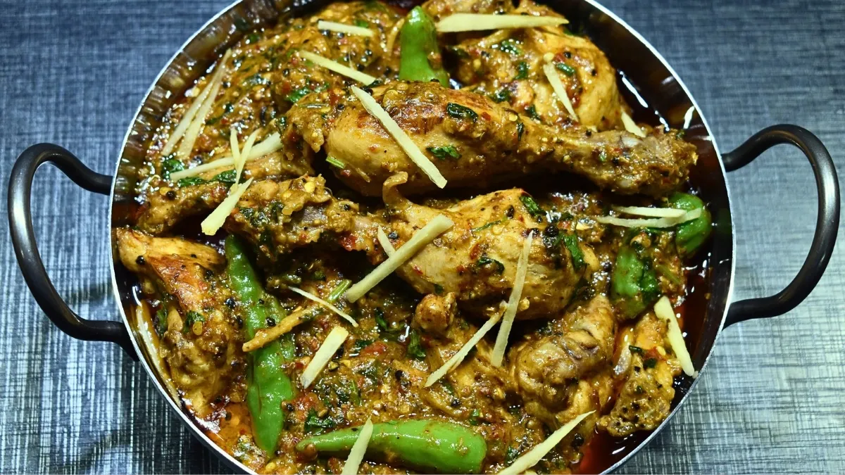 pyazi chicken karahi